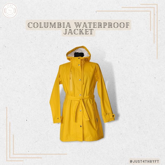 Columbia Jackets & Blazers - Waterproof Columbia Trench Rain Jacket